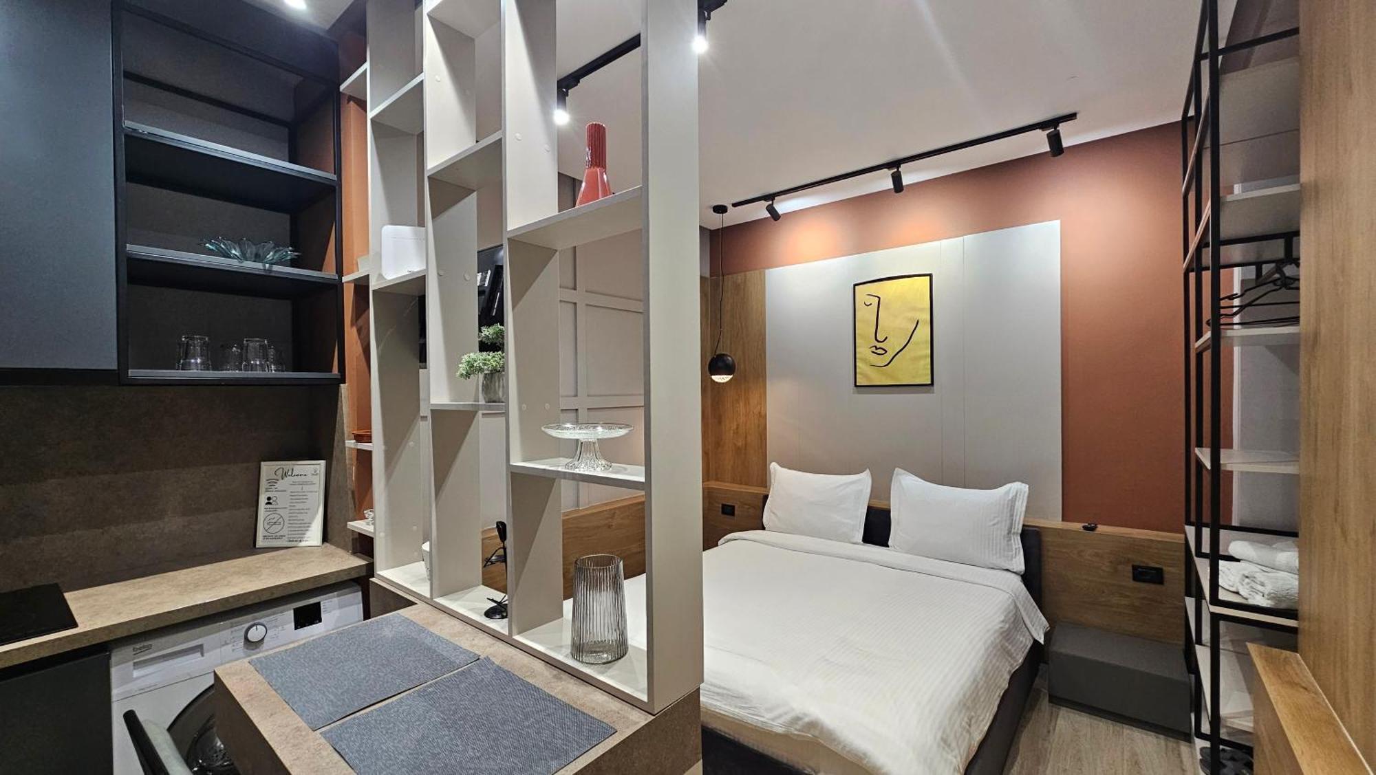 טיראנה Tam Serviced Studio Apartments Next To Blloku מראה חיצוני תמונה