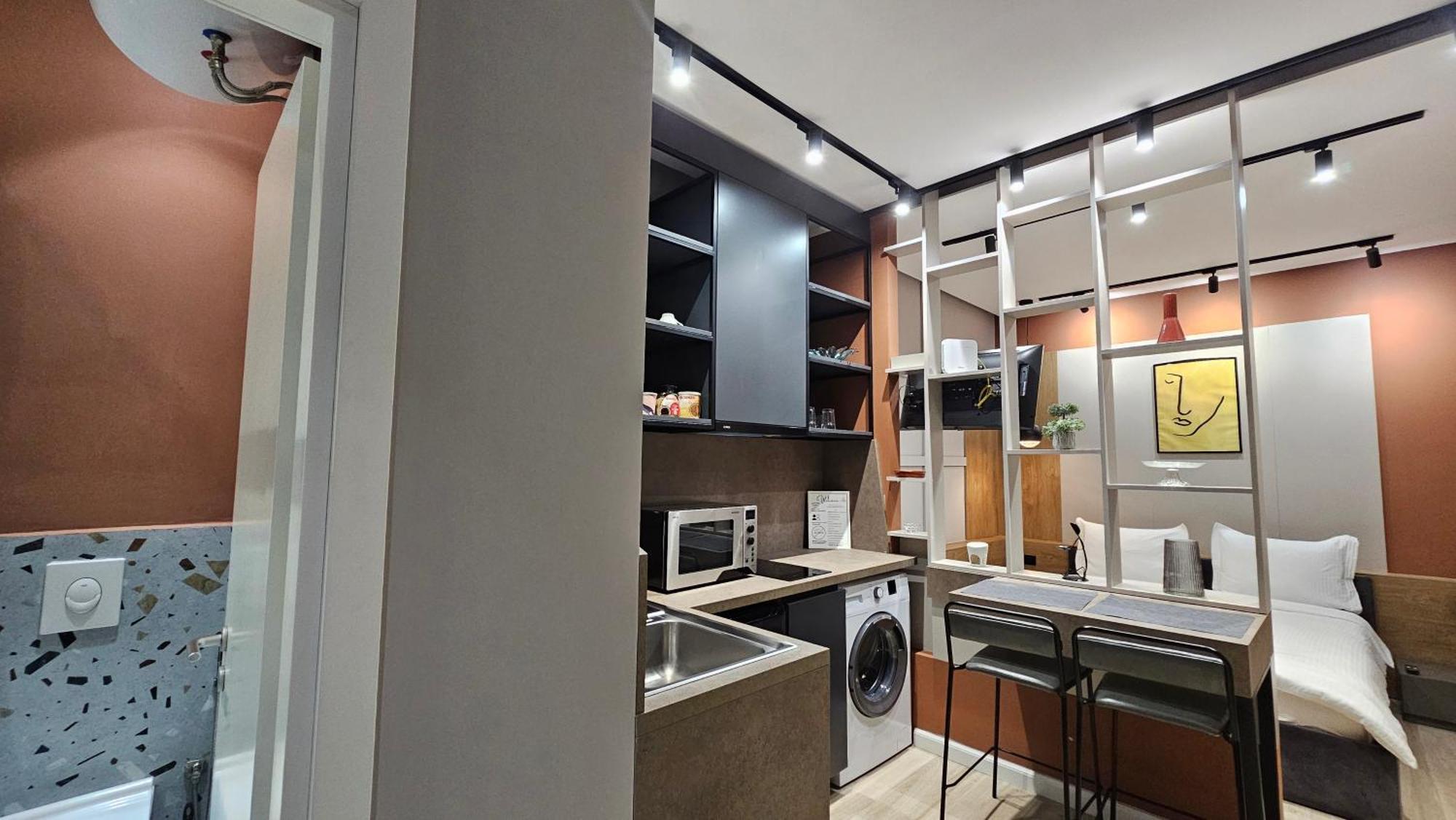 טיראנה Tam Serviced Studio Apartments Next To Blloku מראה חיצוני תמונה