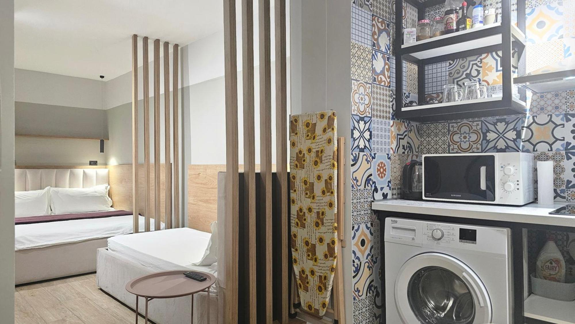 טיראנה Tam Serviced Studio Apartments Next To Blloku מראה חיצוני תמונה